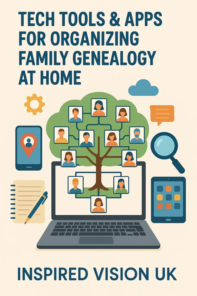 Tech Tools & Apps for Organizing Family Genealogy at Home